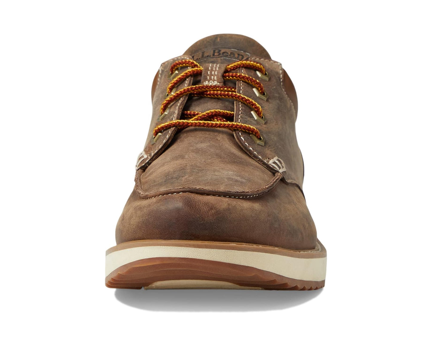 Men's L.L.Bean Stonington Shoe Moc Toe Dark Cocoa