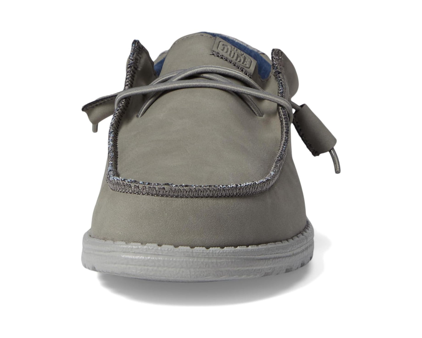 Men's Hey Dude Wally Fabricated Leather Grey