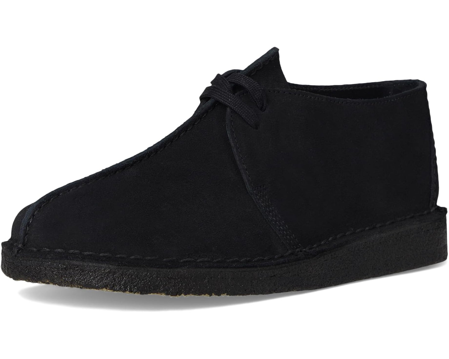 Men's Clarks Desert Trek Black Suede 3