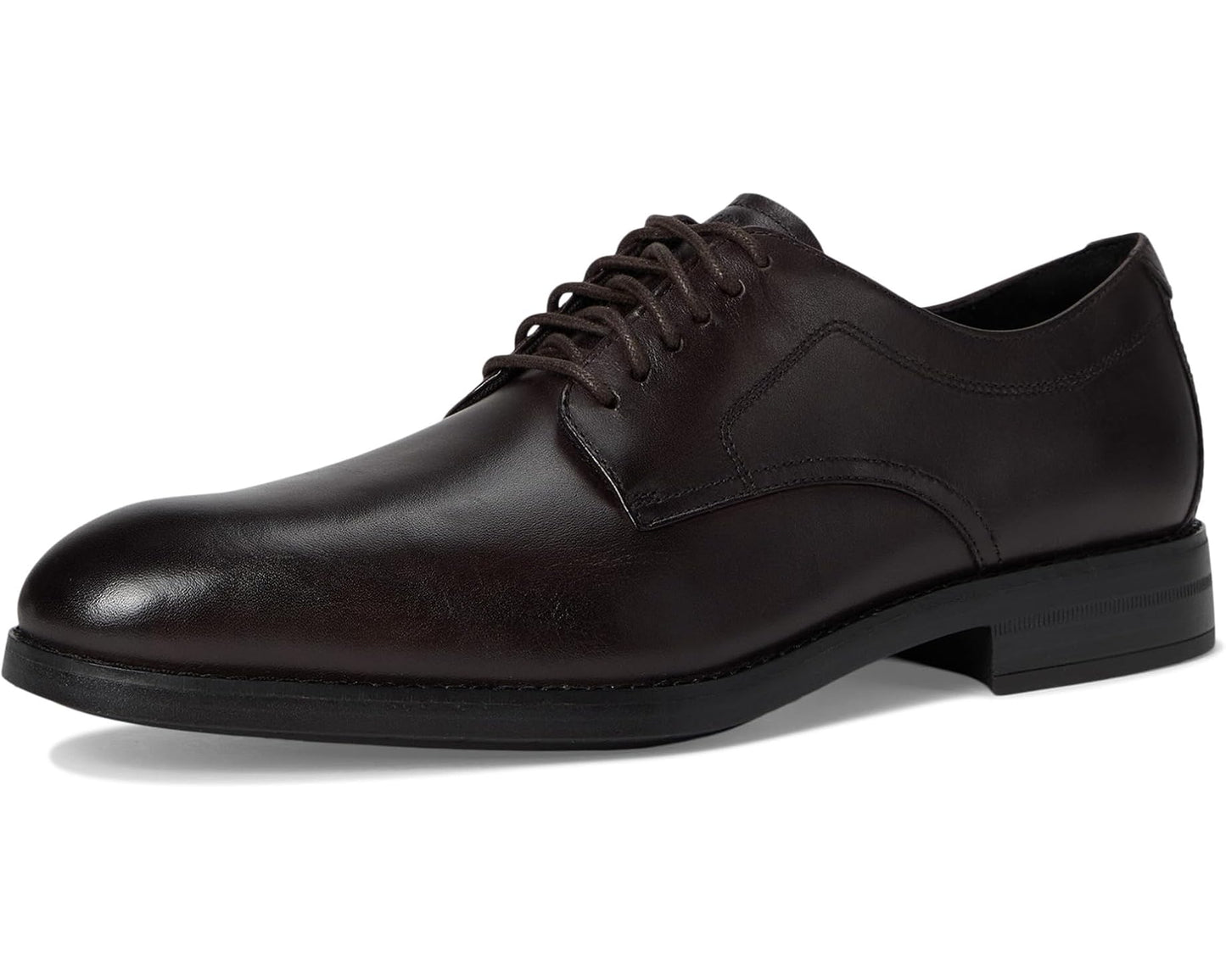 Men's Cole Haan Harmon Grand Plain Toe Oxfords Dark Chocolate/Black Waterproof