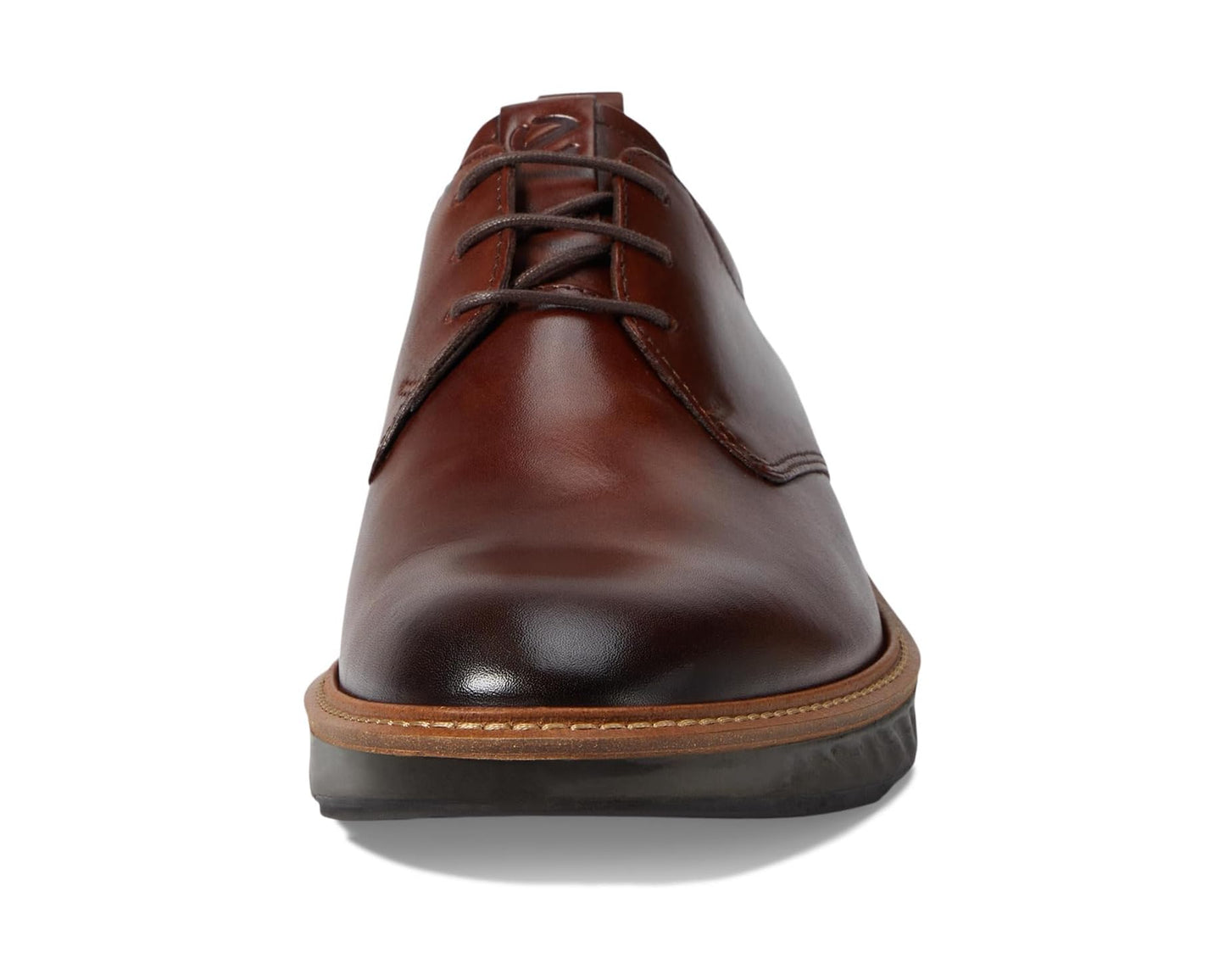 Men's ECCO ST1 Hybrid Plain Toe Tie Cognac