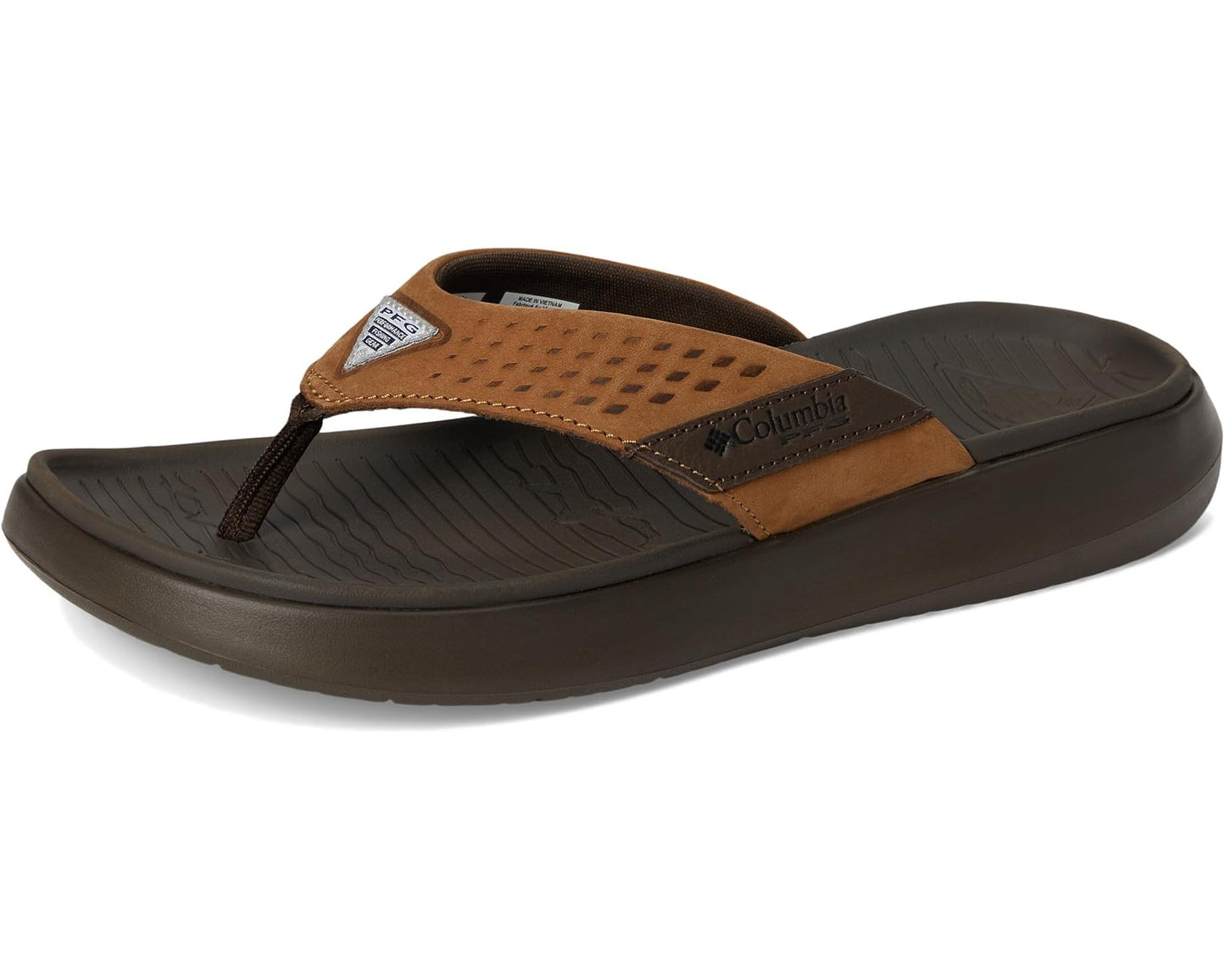 Men's Columbia Boatside Flip Lea Tundra/Light Brown