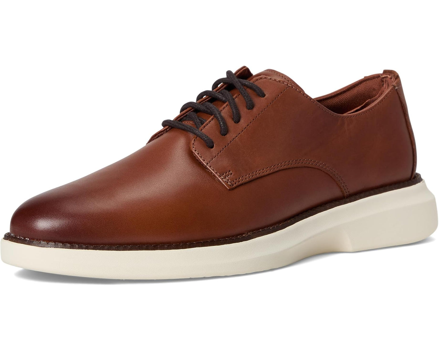 Men's Cole Haan Grand Shadowlite Plain Toe Oxfords British Tan/Ivory