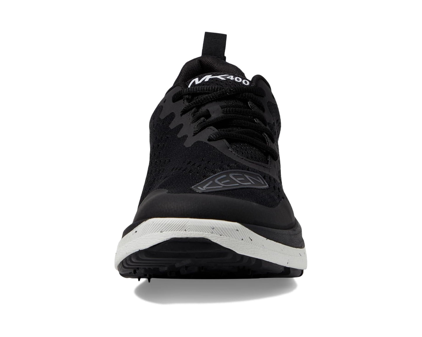 Men's KEEN WK400 Performance Breathable Walking Black/White