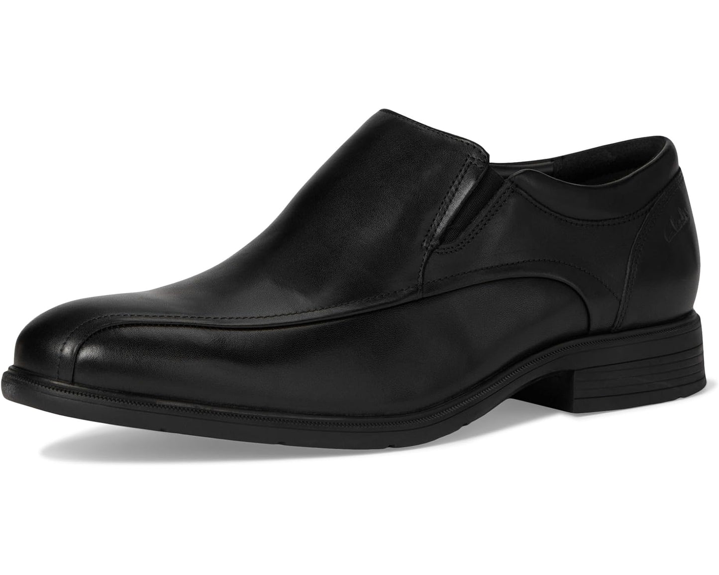 Men's Clarks Steadwell Step Black Leather