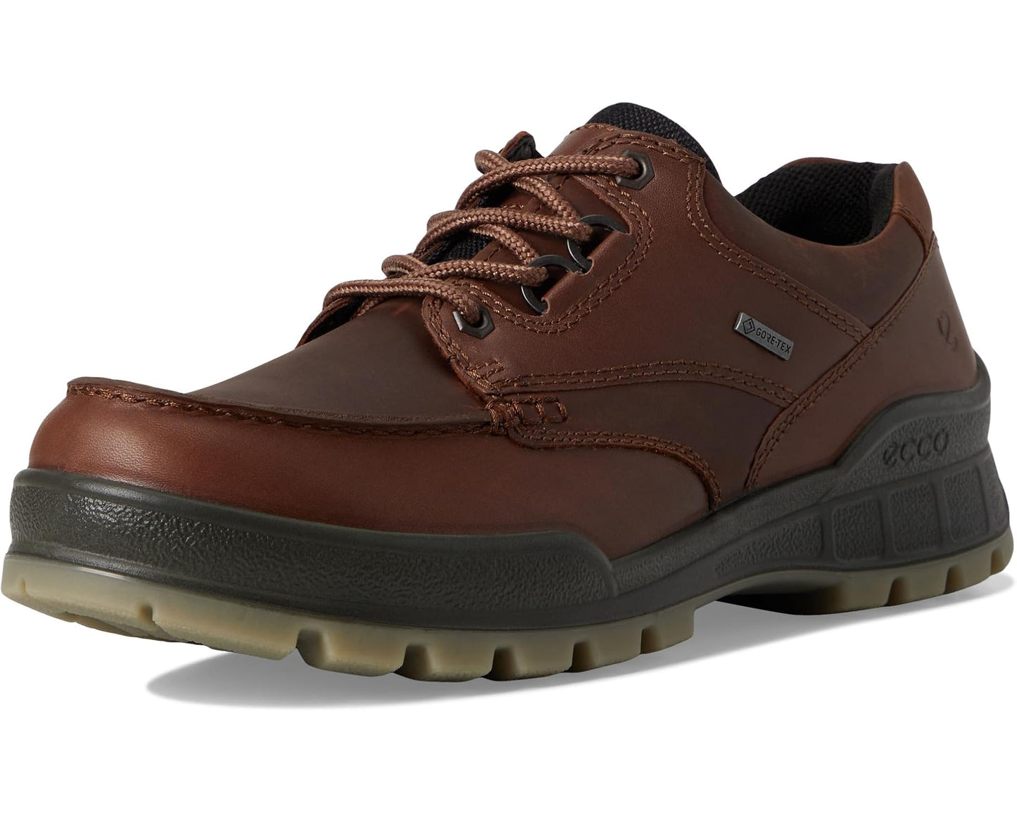 Men's ECCO Sport Track 25 Low GORE-TEX Waterproof Hiking Shoe Bison Full Grain Leather