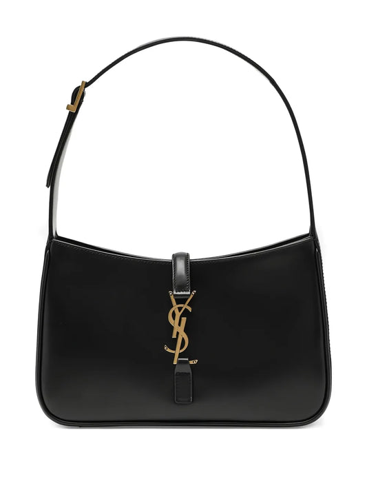 Saint Laurent 5A7 Logo Plaque Shoulder Bag