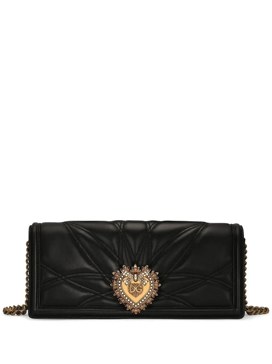 Dolce Gabbana Devotion Quilted Shoulder Bag
