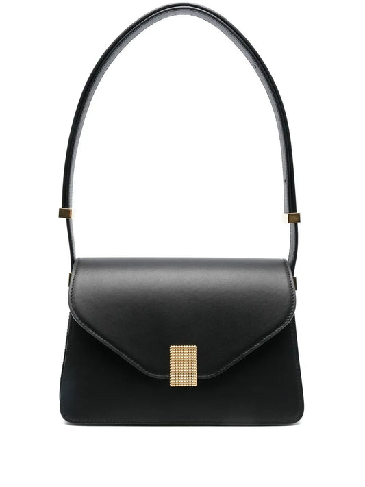 Lanvin Studded Leather Shoulder Bag