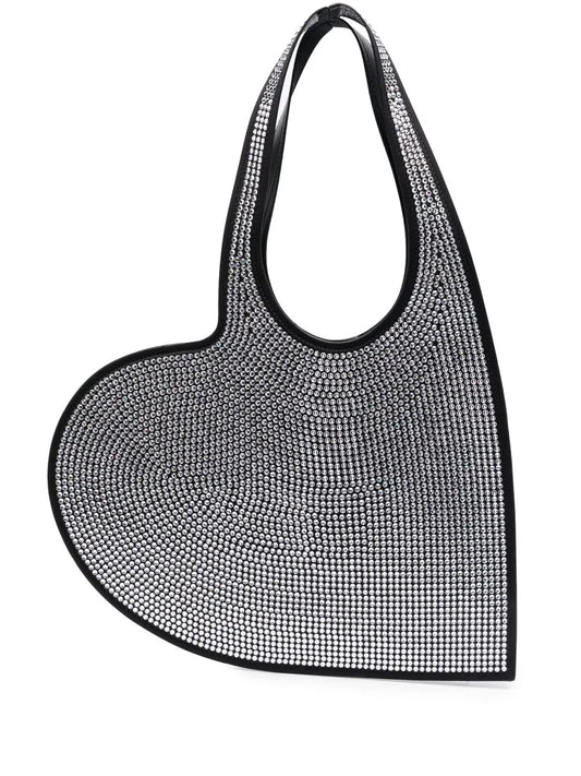 Coperni Rhinestone Embellished Shoulder Bag