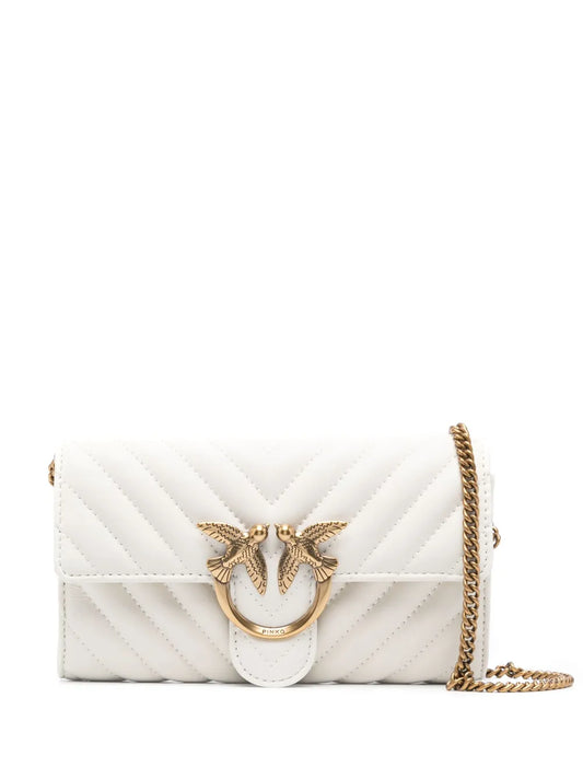 Pinko Love One Quilted Shoulder Bag