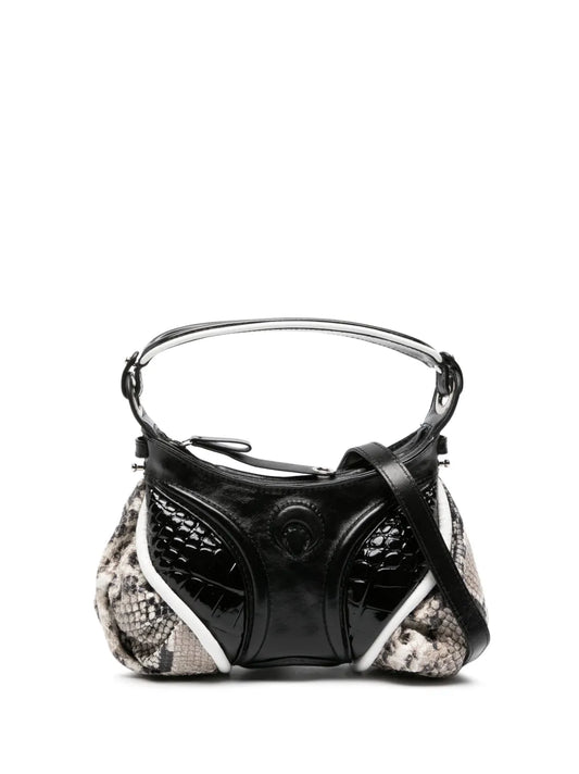 Marine Serre Small Futura Shoulder Bag