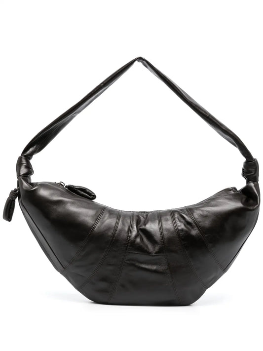 Lemaire Large Croissant Leather Shoulder Bag