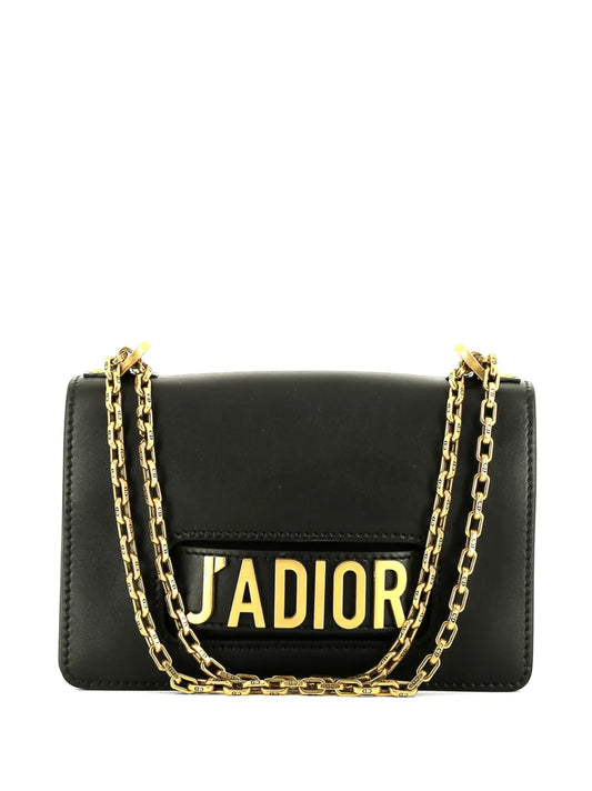 Christian Dior Pre Owned Jadior Leather Shoulder Bag