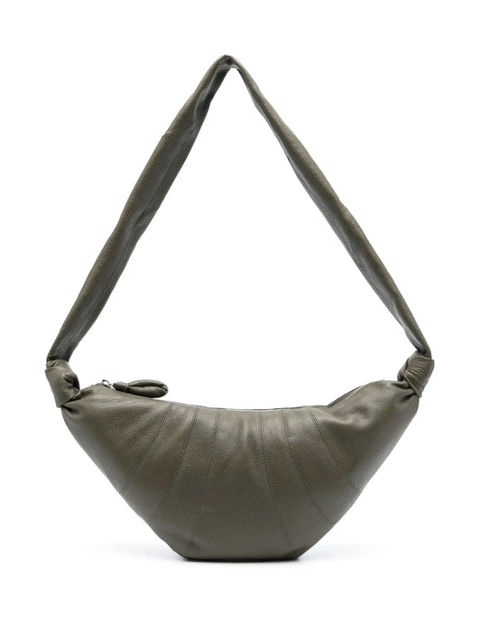 Lemaire Medium Croissant Leather Shoulder Bag