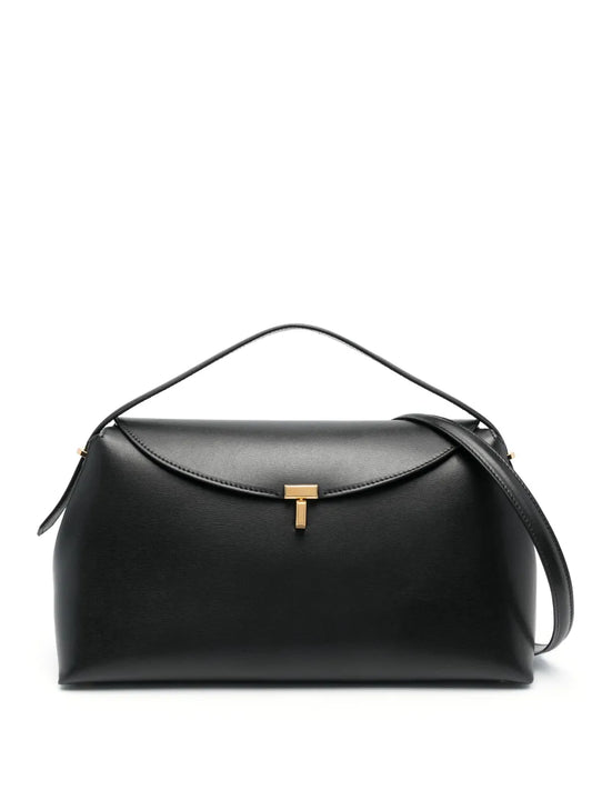 Toteme T Lock Leather Shoulder Bag