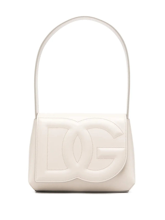 Dolce Gabbana Dg Logo Leather Shoulder Bag