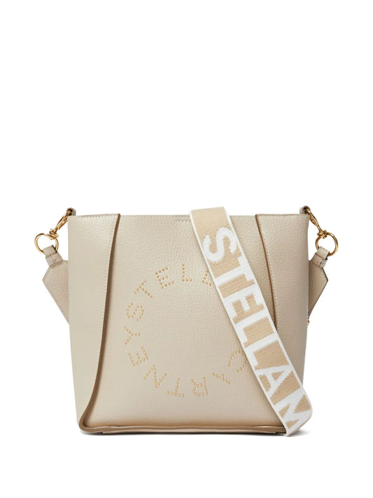Stella Mccartney Stella Logo Vegan Leather Shoulder Bag