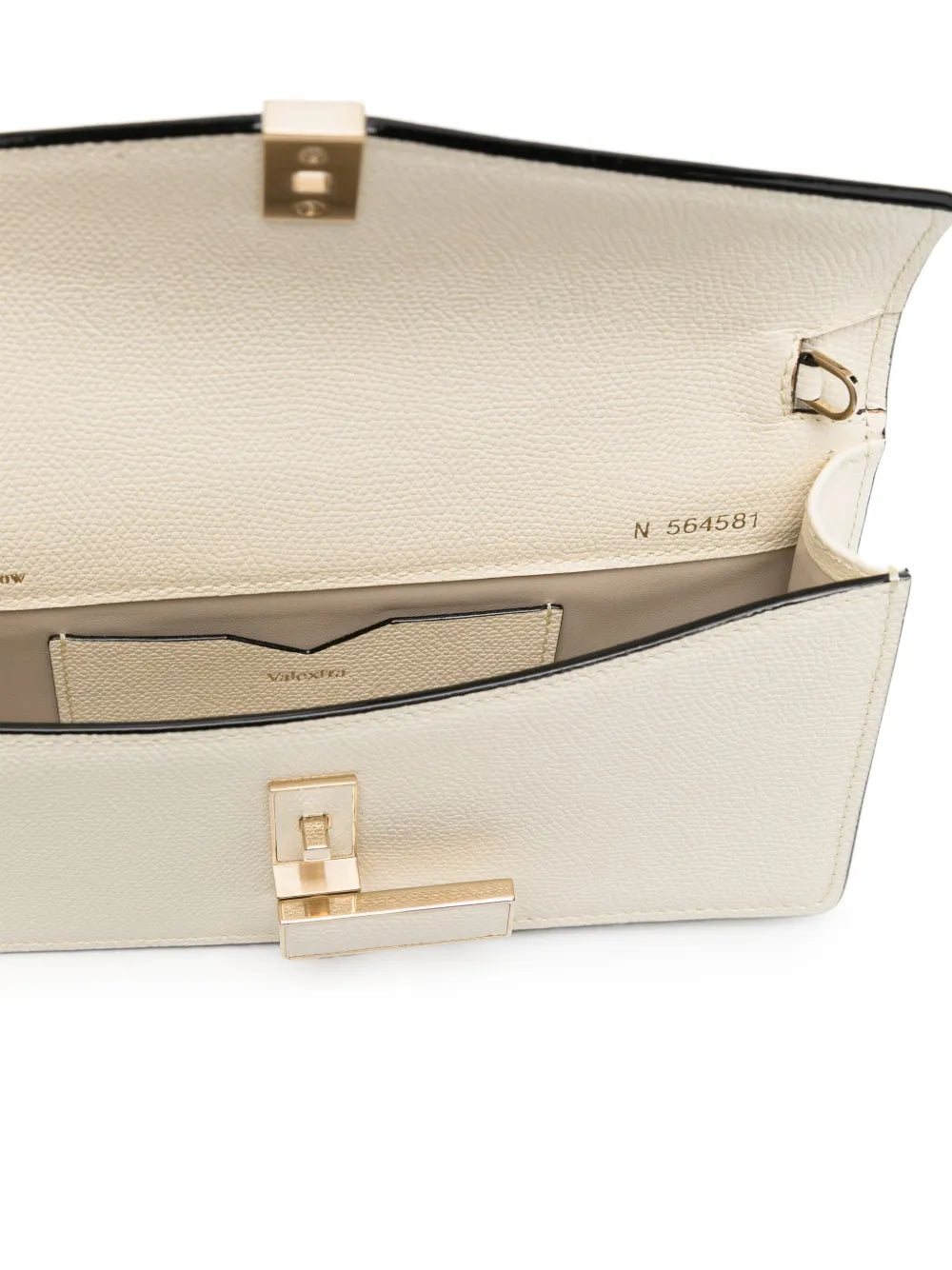 Valextra Iside Leather Clutch Bag