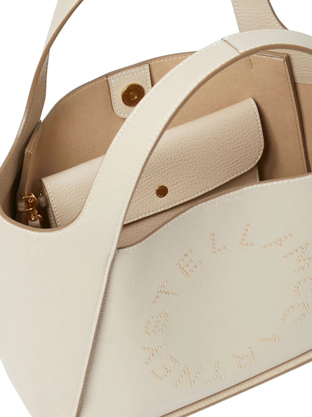 Stella Mccartney Logo Applique Tote Bag