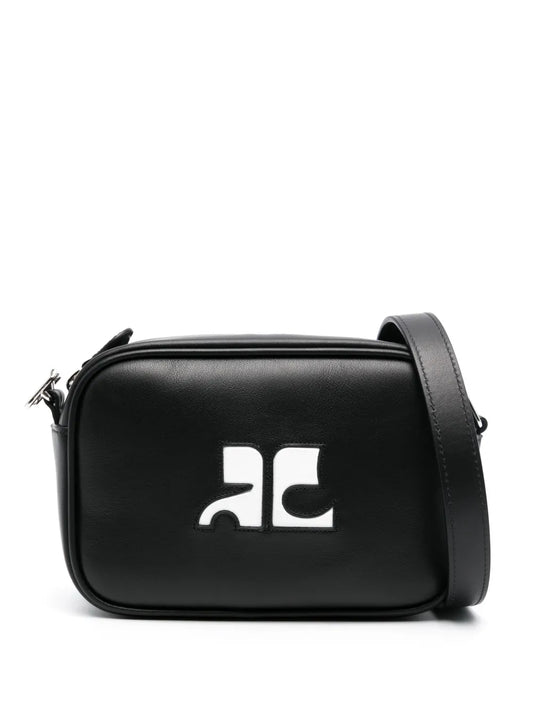 Courreges Reedition Leather Camera Bag