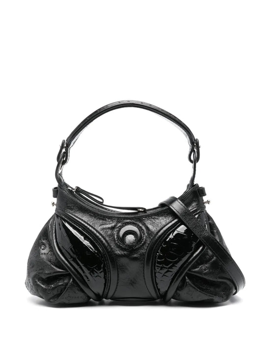 Marine Serre Small Futura Shoulder Bag