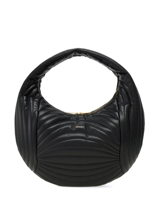 Ferragamo Quilted Hobo Bag