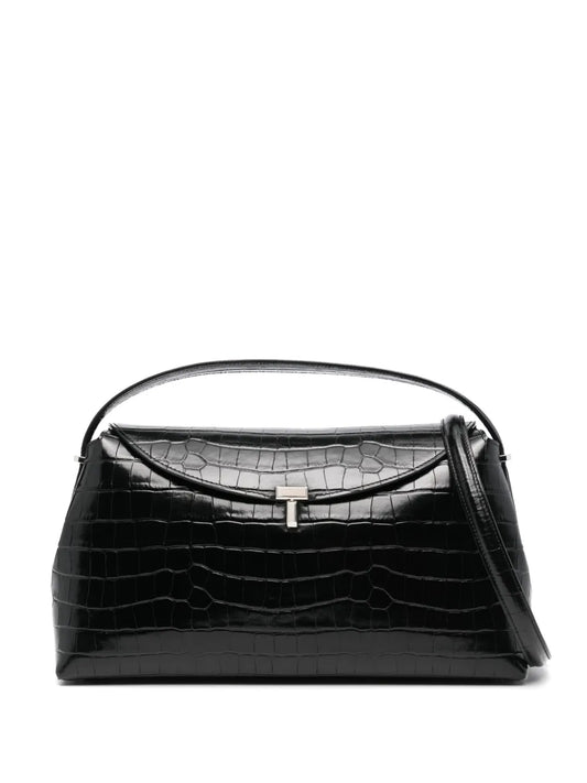 Toteme T Lock Leather Top Handle Bag