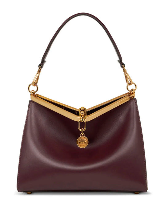 Etro Medium Vela Leather Shoulder Bag