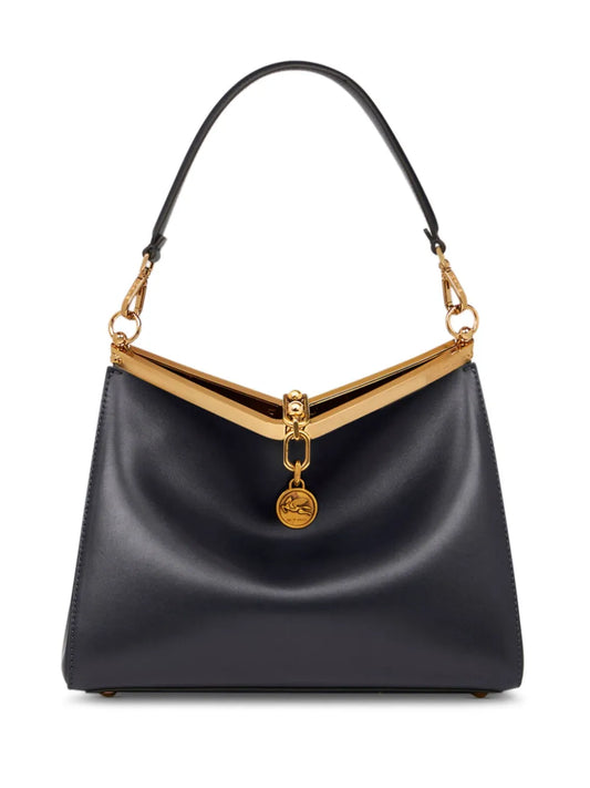 Etro Medium Vela Leather Shoulder Bag