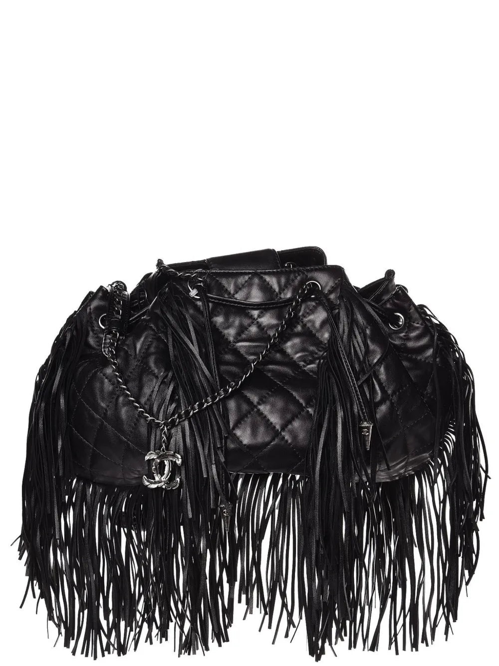 Chanel Pre Owned Paris Dallas Fringed Shoulder Bag