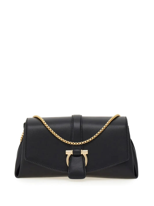 Ferragamo Small Front Flap Soulder Bag