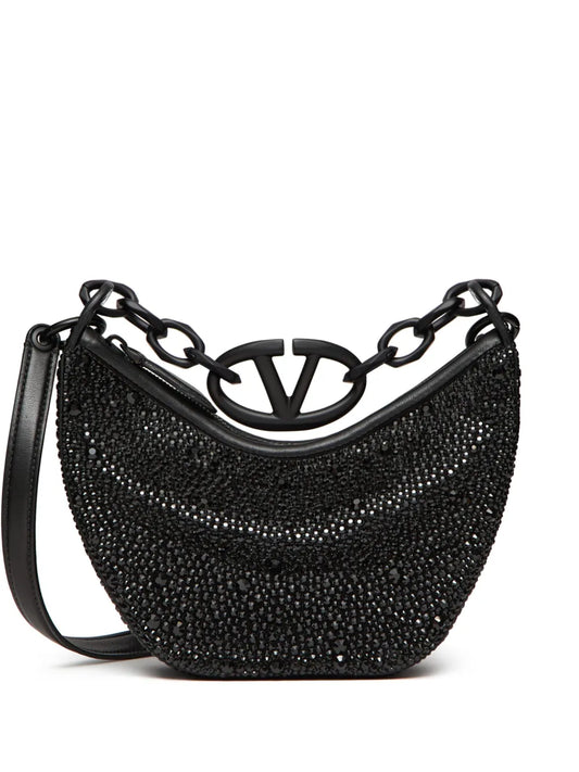 Valentino Garavani Mini Vlogo Moon Shoulder Bag