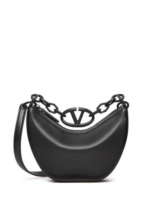 Valentino Garavani Mini Vlogo Moon Hobo Bag