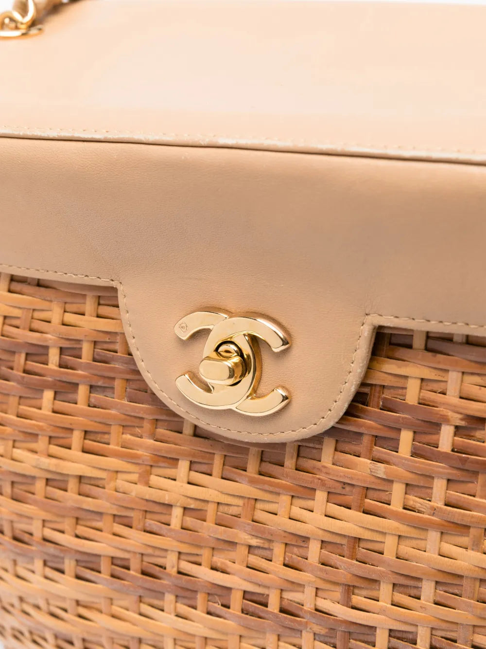 Chanel Pre Owned Basket Shoulder Bag