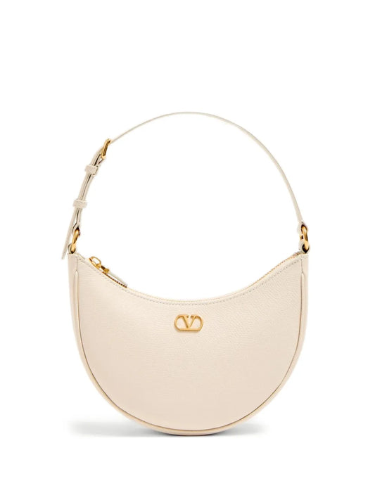 Valentino Garavani Hobo Logo Zip Mini Shoulder Bag
