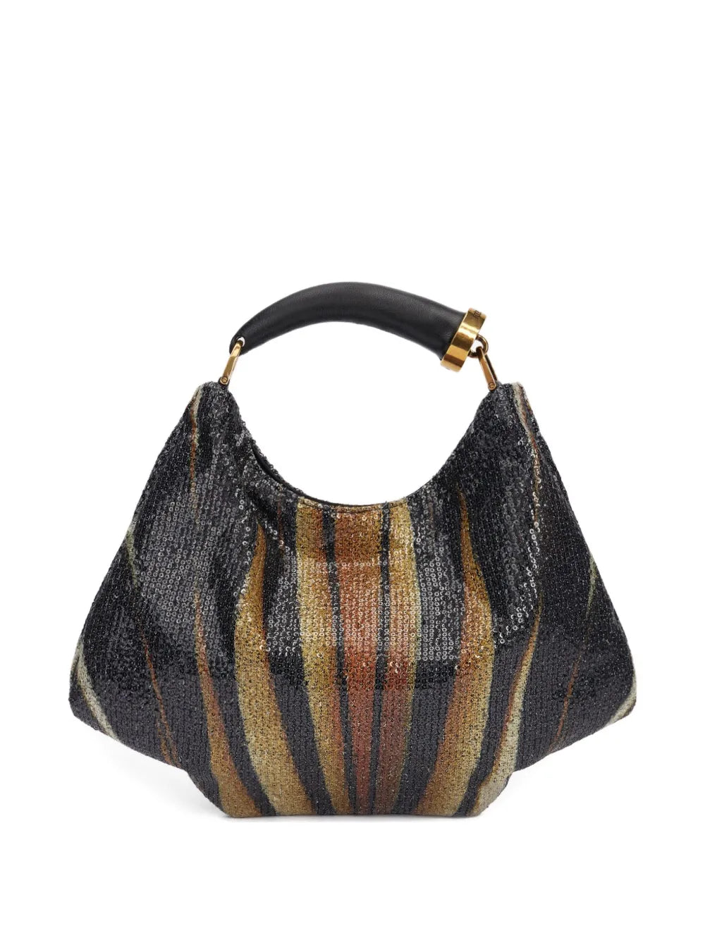 Roberto Cavalli Sequin Embellished Shoulder Bag