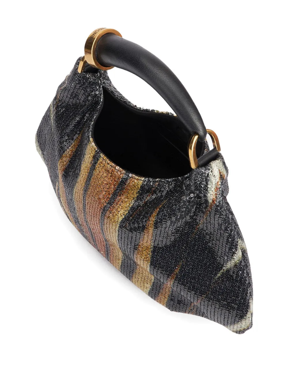 Roberto Cavalli Sequin Embellished Shoulder Bag