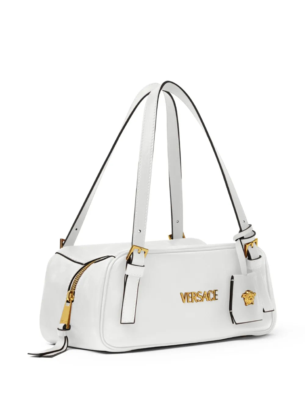 Versace Tag Bowling Shoulder Bag