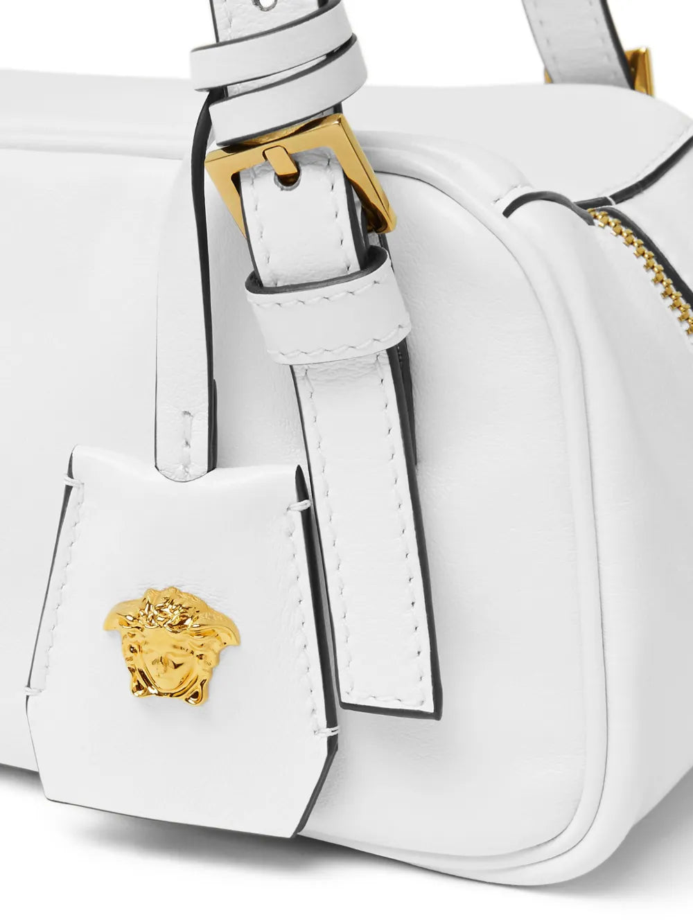 Versace Tag Bowling Shoulder Bag