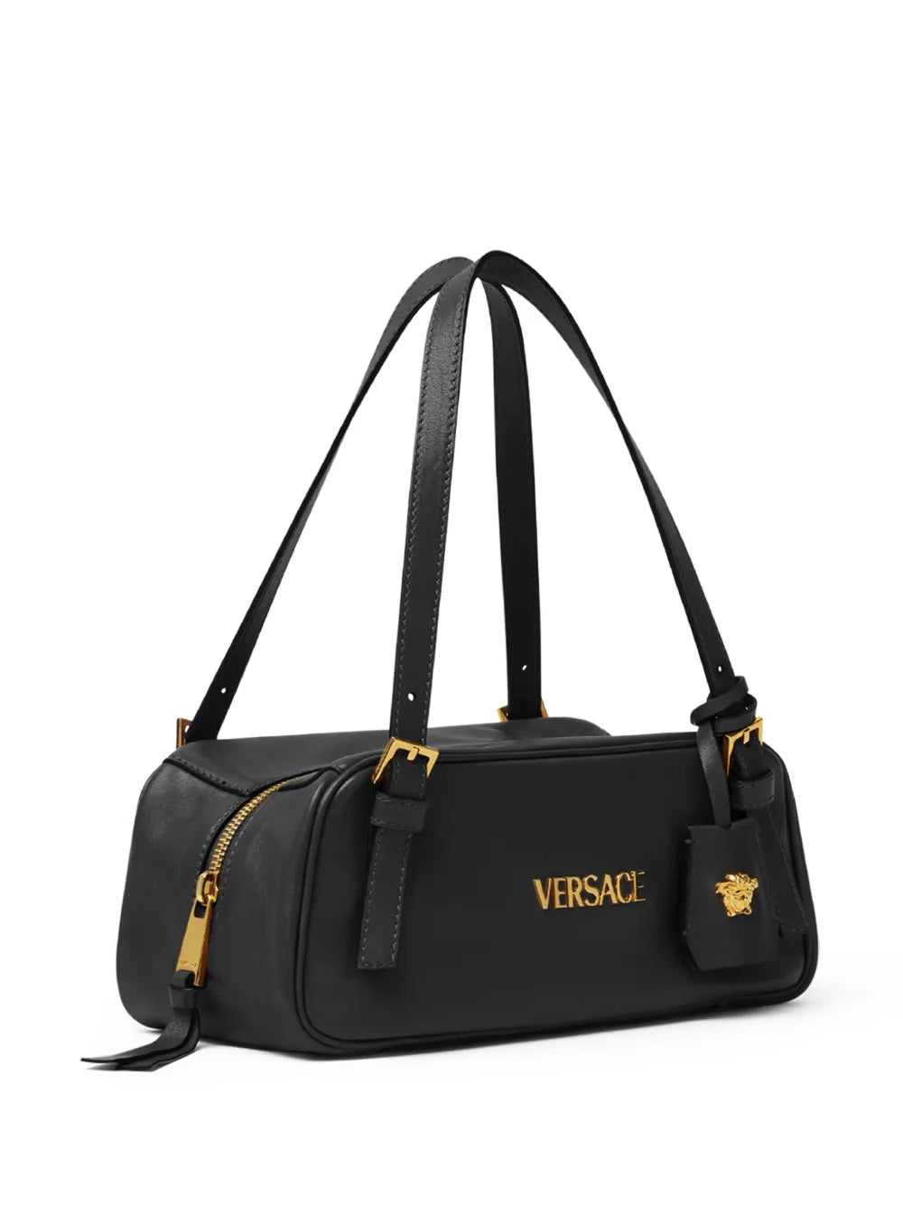 Versace Tag Bowling Shoulder Bag