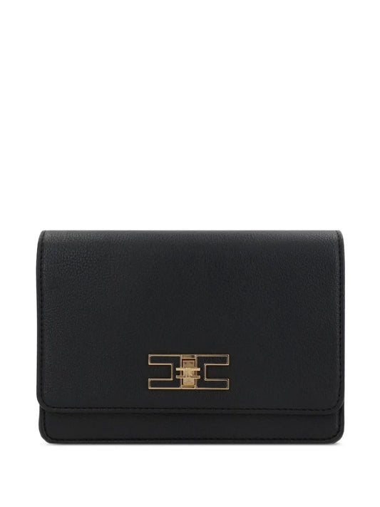 Elisabetta Franchi Groumette Chain Shoulder Bag