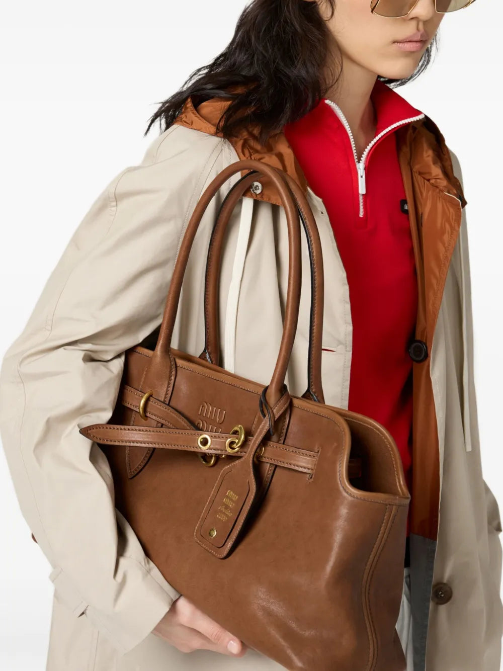 Miu Miu Aventure Shoulder Bag