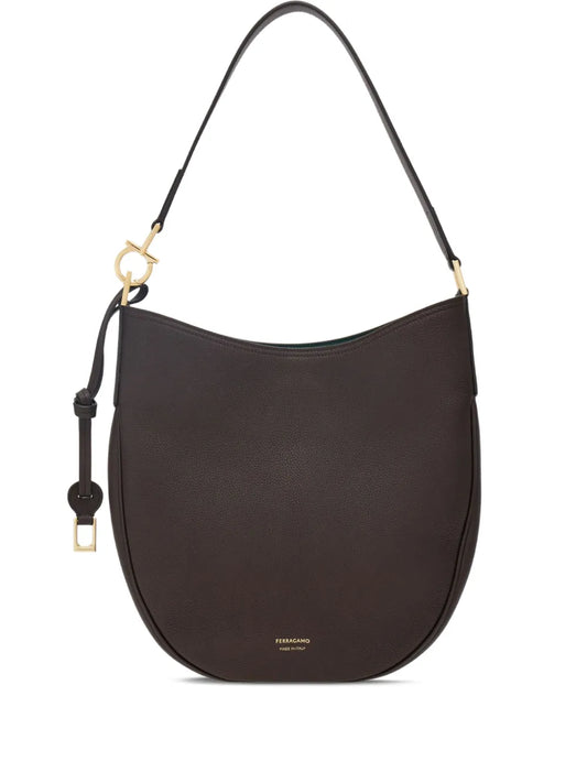 Ferragamo Leather Shoulder Bag