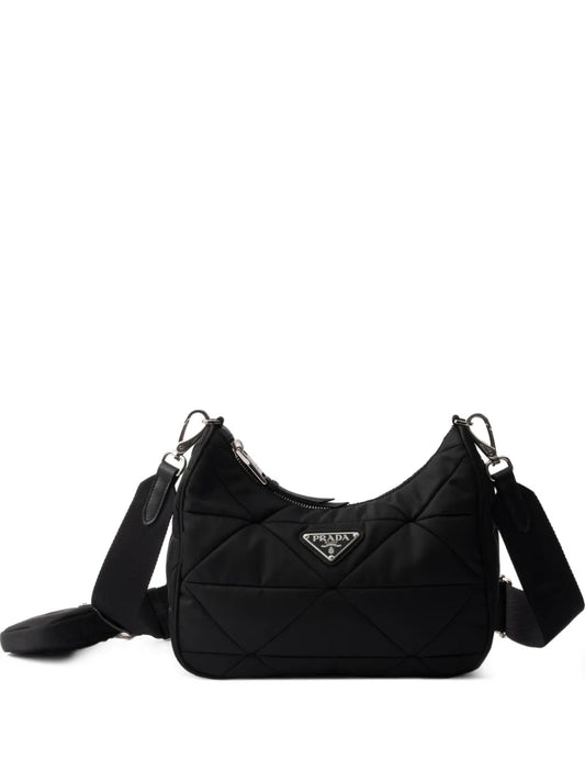 Prada Re Nylon Padded Quolted Shoulder Bag