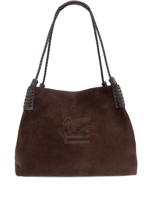 Etro Suede Shoulder Bag