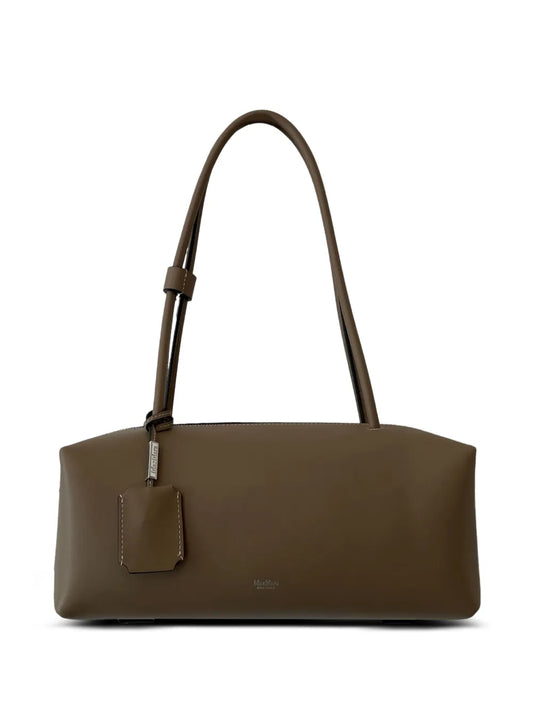 Max Mara Leather Top Handles Shoulder Bag