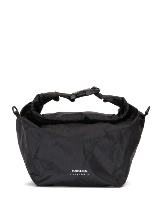 Osklen Zipped Pocket Buckle Fastening Shoulder Bag