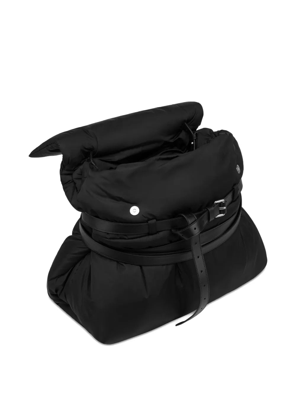 Moschino Quilted Belted Shoulder Bag