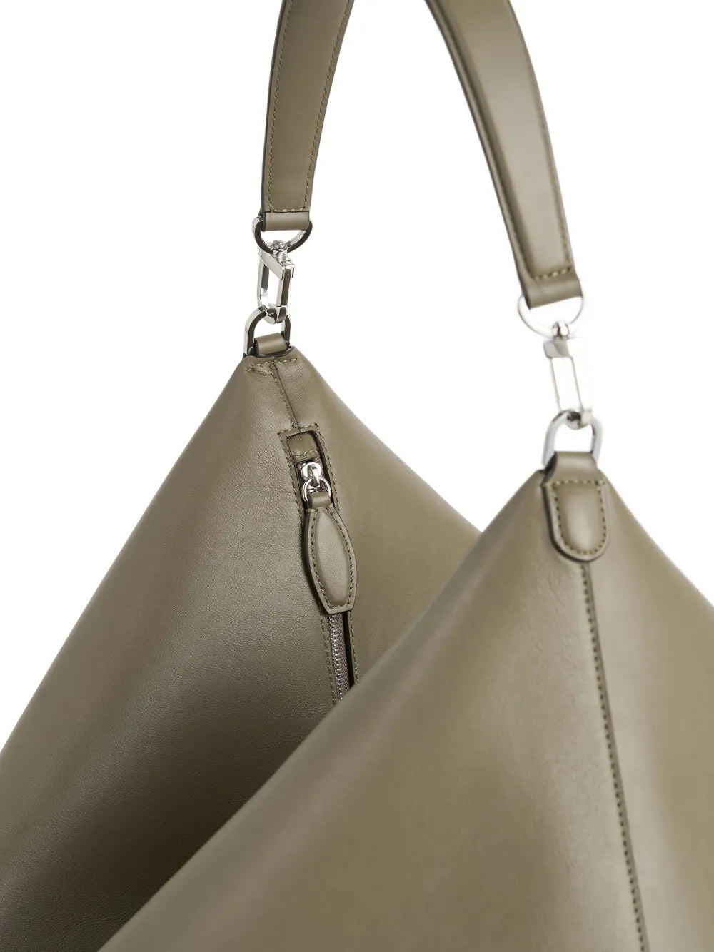 Toteme Bevel Leather Shoulder Bag